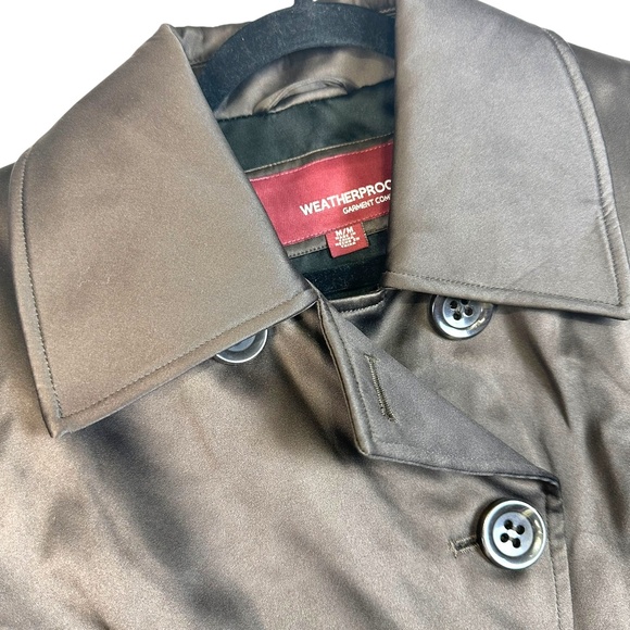 Weatherproof Garmet Company Rain Jacket Women's Brown Medium - Picture 8 of 8